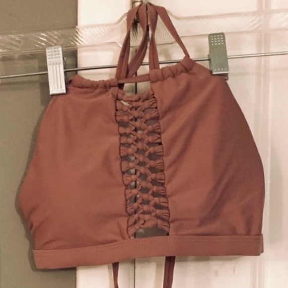 Ron Jon Other - New! Mauve Halter Swim Top